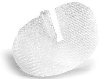 Photo showing Parietex ProGrip™ Self-Fixating Mesh used by Hernia Clinic Hampshire in open inguinal hernia repairs.